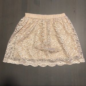 Sequin Mini Skirt
